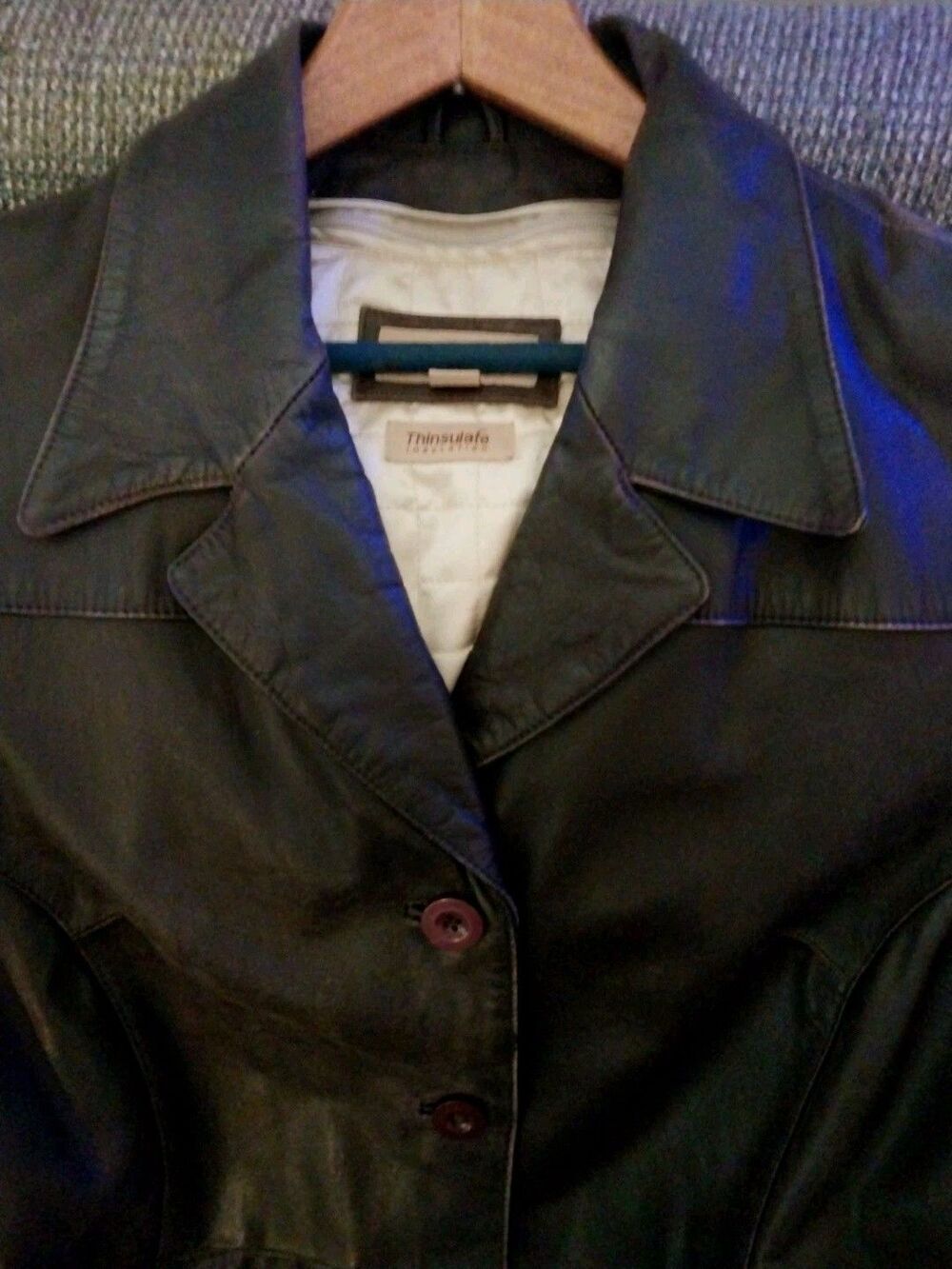 Wilsons Vintage Leather Mens 2XL Brown Genuine Leather Bomber Jacket - Picture 4 of 15